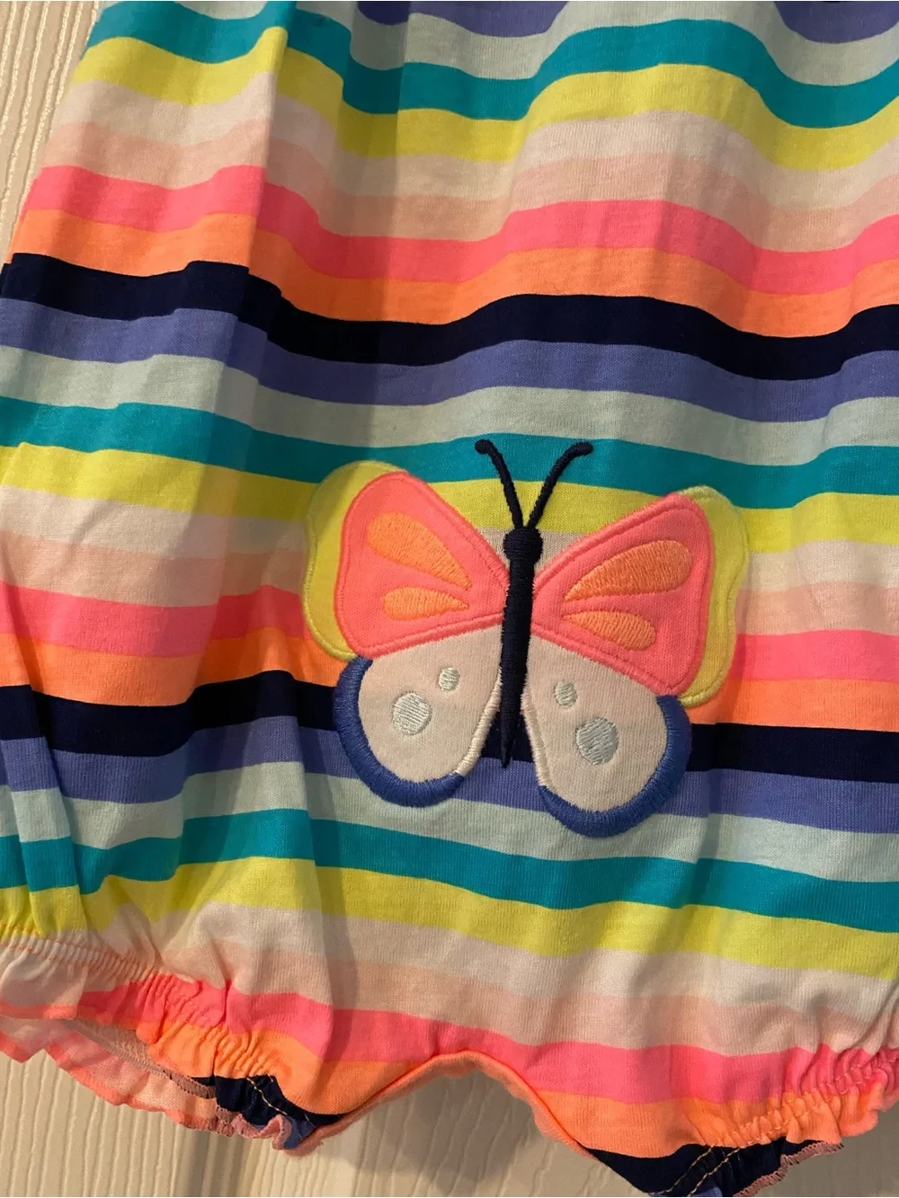 6 Month Button Up Onesie Romper